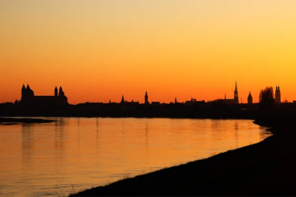 Speyer at Sunset