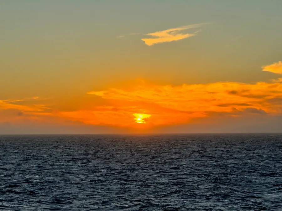 A cruise ship on calm blue water under a clear sky, the kind of European and Mediterranean sailing I plan